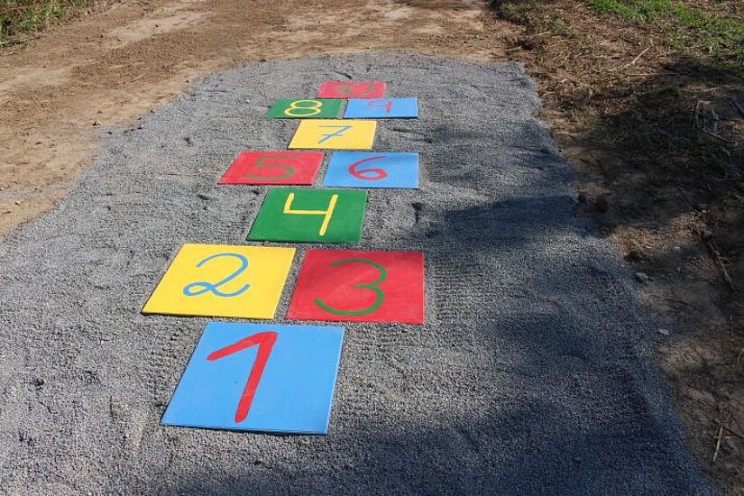 Tempelhüpfen gelegt