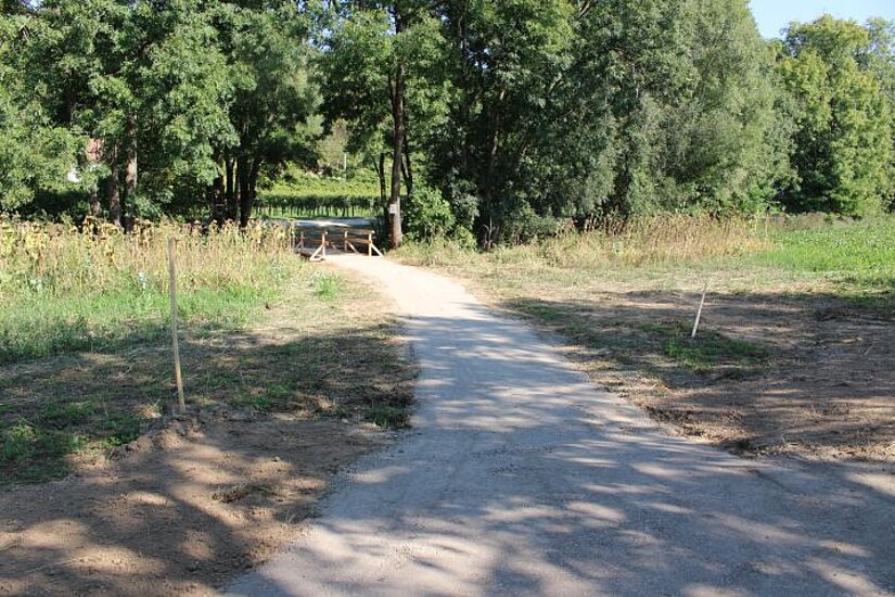 Mühlbåchweg südlich angelegt