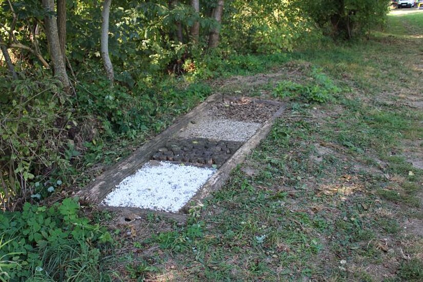 Barfußweg renoviert